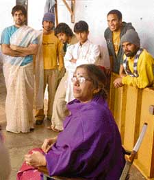 Kirti Jain at the Department of Indian Theatre.