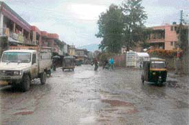 The Baddi-Sai road