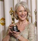 Ladies and gentlemen, I give you The Queen. Thank you,  Helen Mirren salutes the woman behind her best actress win.