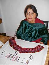 Gaitri lays out her cards