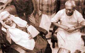 With Chief Minister V. S. Achuthanandan