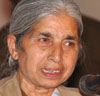Luxmi Kanta Chawla, Health and Family Welfare Minister, Punjab, addresses a Women's Day function in Jalandhar 