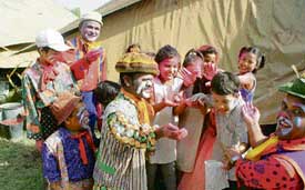 Any circus is incomplete without a clown