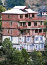 Unplanned construction in Shimla