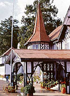 Barnes Court, the present-day Raj Bhavan.