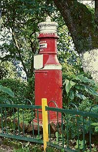 A Raj-era letterbox