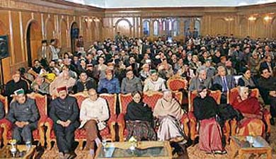 A view of the audience at the launch function.