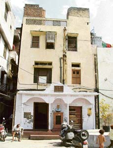 The ancestral house of martyr Sukhdev in the Naughara area of Ludhiana