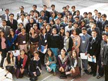 Thirtyfive per cent of the 2,300 students in LUMS, a non-profit institution, are women