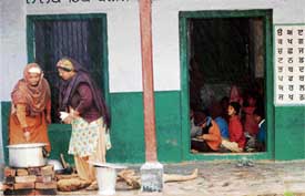 Schools in Punjab have inadequate set-up to cook food