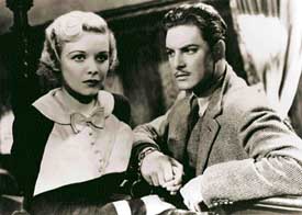 Carroll with Robert Donat in The 39 Steps