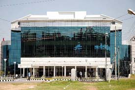 The General Zorawar Singh auditorium in Jammu University. 