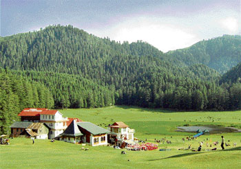 Camping at Khajjiar