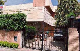 The house of Jagjit Singh Chohan in Mohali.