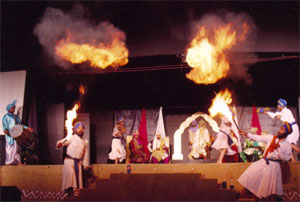 Student of the school perform a play on Maharaja Ranjit Singh.