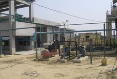 The ready water treatment plant requires power connectivity.