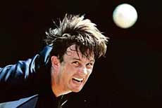The battle between Shane Bond (above) and Sanath Jayasuriya will be decisive. Jayasuriya has been in fine nick and if he gets going, Sri Lanka will have a good chance of putting up a healthy score. Bond will look to cut-off that blood supplying artery.