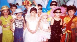 Students of Small Wonders School vie for title of Ms Fresher and Master Fresher in the school.