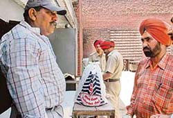Officials at the state chemical labortory in Patiala