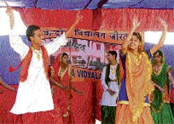 Students perform during annual function of Kendriya Vidyalaya, Zirakpur