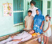 Prem Lal along with his family.