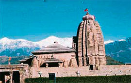 Historical Shiva temple at Baijnath 