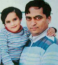 Sanjeev Trikha with daughter