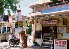Against allotment rules, shops and a STD booth form part of a bhavan in Sector 30 in Chandigarh.