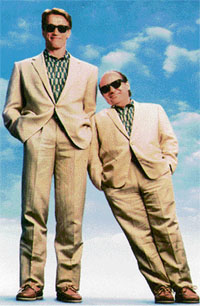 A scene from Twins