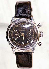 A Rolex watch is displayed at auction company Antiquorum in Geneva