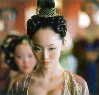 Gong Li in Curse of the Golden Flower 