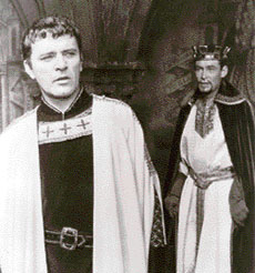 Richard Burton and Peter O Toole in Becket