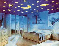 The city residents are liking the concept of Magic starry sky for their childrens room