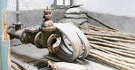 A tubewell lies non-functional in Sector 32, Ludhiana