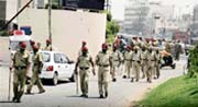 City police is all prepared to tackle the expected skirmish between the feuding members of Sacha Sauda and Sikh Community in Ludhiana