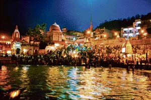 Reverence for the river does not prevent people from polluting it