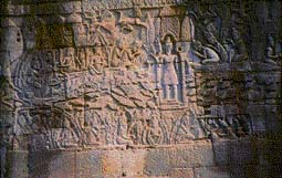 In 1908, archaeologists began clearing jungle growth which revealed the stunning Angkor Wat temples 