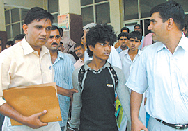 Lallan in police remand for three days.