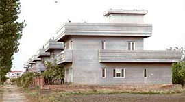 Sant Enclave, which has been raised on the land belonging to Dera Baba Amolakhdass in Patiala.