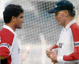 The stand-off between Sourav Ganguly and former coach Greg Chappell became grist for the media mills