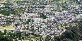 A birds-eye view of Katra town