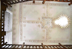 The ceiling of Himachal Raj Bhawan 