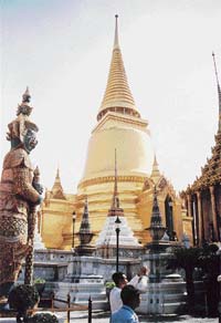Wat Phra Kaeo is the most famous temple of Bangkok