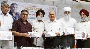 Co-chairman and managing director of the Hero Cycles O P Munjal releases 'Golden