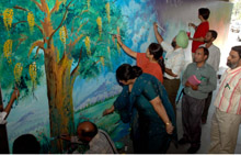 A young artists camp was organised in Jalandhar on Tuesday