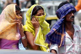 With mercury hitting the roof in the region, the going is getting tough for the common man