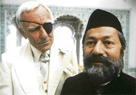 Saeed Jaffrey and co-star in Jewel In The Crown
