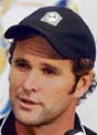 New Zealands retired Test stars Nathan Astle (top) and Chris Cairns have been approached for playing in the ICL, according to media reports.