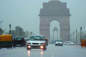 Heavy downpour marks the coming of monsoon in the Capital on Thursday.
