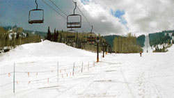 A ski resort near Glenwood Springs